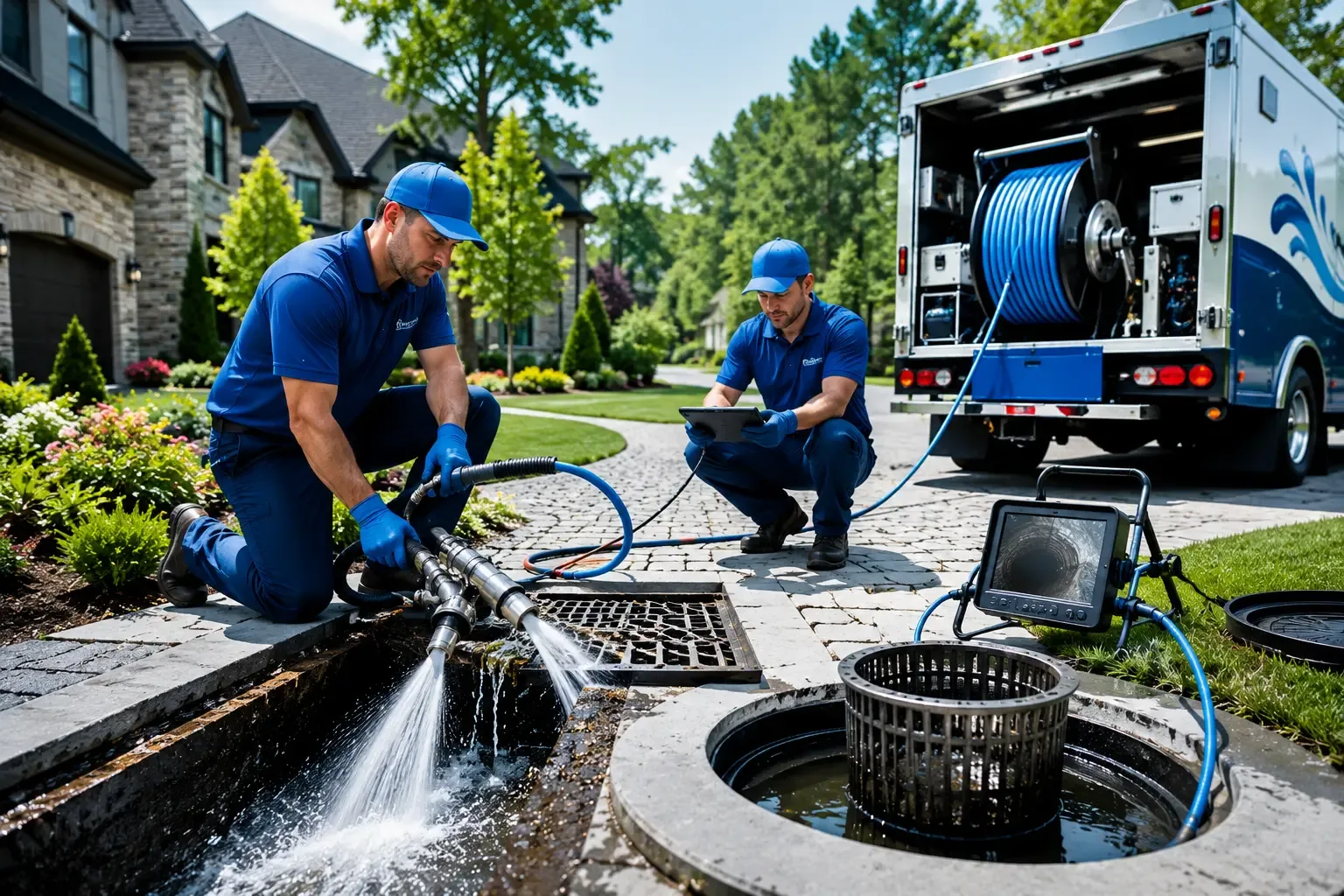 Local outdoor drain cleaning professionals in Marshall, OK